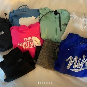 The North Face- lot of clothes